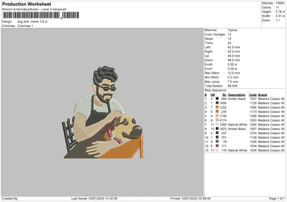 Photoflat 0301 Embroidery File 6 sizes