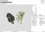 Dogs 0304 Embroidery File 6 sizes