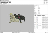 Dogs 0510 Embroidery File 6 sizes