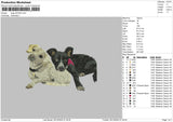 Dogs 0510 Embroidery File 6 sizes