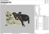 Dogs 0510 Embroidery File 6 sizes