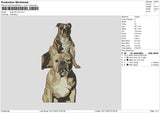 Dogs 2011 Embroidery File 6 sizes