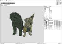 Dogs 1612 Embroidery File 6 sizes