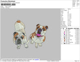 Dogs V9 Embroidery File 4 size