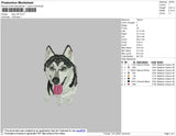 Dog V26 Embroidery File 4 size