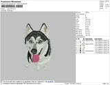 Dog V26 Embroidery File 4 size
