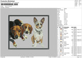 Dog V27 28 Embroidery File 4 size