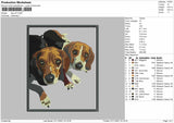 Dog V27 Embroidery File 4 size