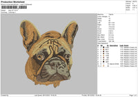 Dog V37 Embroidery File 4 size