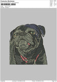 Dog V37 Embroidery File 4 size