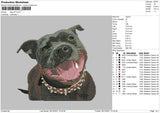 Dog V37 Embroidery File 4 size