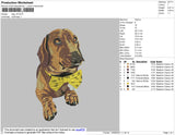 Dog V9 Embroidery File 4 size