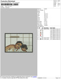 Dad N Son Embroidery File 4 size