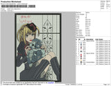 Death Note Misha Embroidery File 4 size