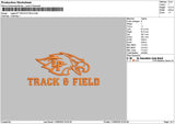 Eagle 1109 Embroidery File 6 sizes