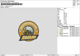 Eaglecircle 2708 Embroidery File 6 sizes