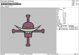 Edward02 Embroidery File 6 sizes