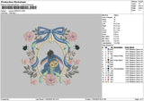 Eeyoreflowers Embroidery File 6 sizes