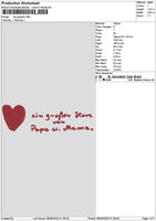 Gropestext Embroidery File 6 sizes