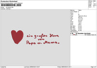 Gropestext Embroidery File 6 sizes