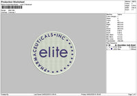 Elitecircle Embroidery File 6 sizes