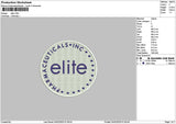 Elitecircle Embroidery File 6 sizes