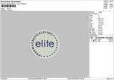 Elitecircle Embroidery File 6 sizes