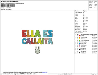 Ella es Callaita Bad Bunny
