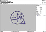 Ninotext Embroidery File 6 sizes