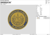 Savadortext Embroidery File 6 sizes