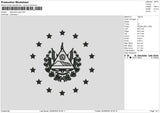 Elsavdortext Embroidery File 6 sizes