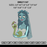Emily1107 Embroidery File 6 sizes