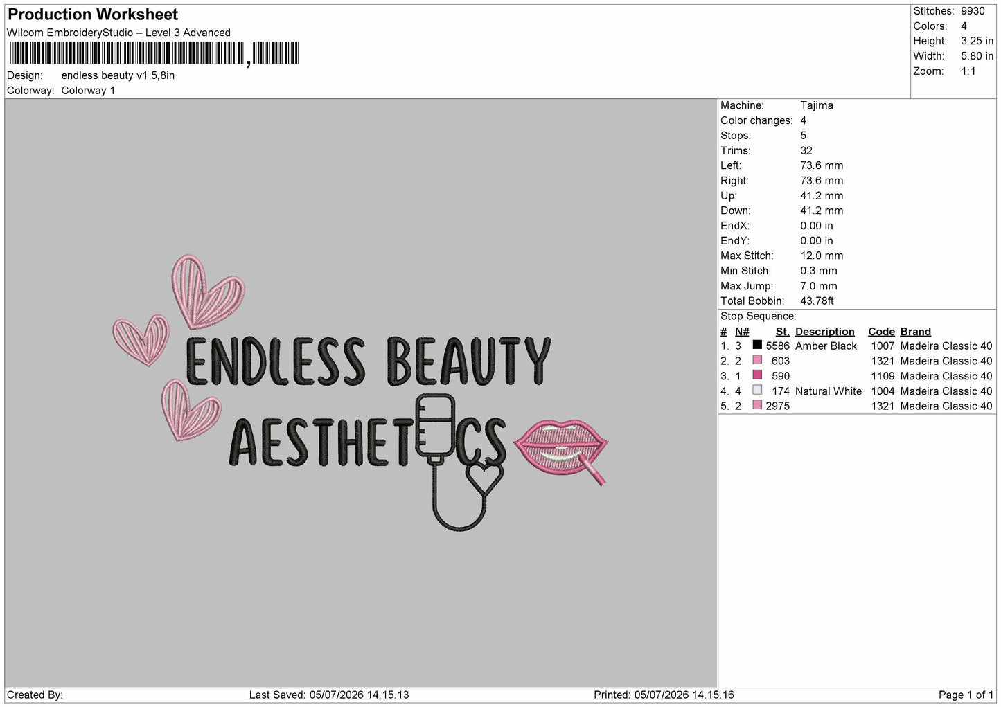 Aestheticstext Embroidery Machine Design 2 Files
