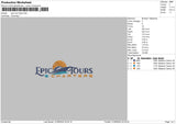 Epictext Embroidery File 6 sizes