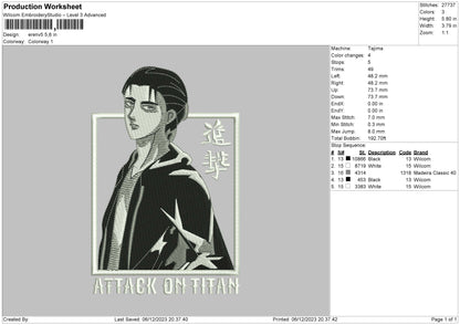 Erenv5 Embroidery File 6 sizes