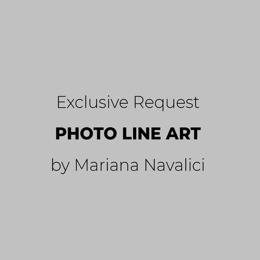 Photo line art Vector image Printable file