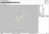 Skatingtext V2 Embroidery File 6 sizes