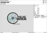 Finelinetext Embroidery File 6 sizes