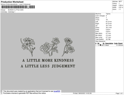 A little more kindess