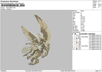 Angel 2201 Embroidery File 6 sizes