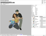 Family Embro Embroidery File 4 size