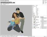 Family Embro Embroidery File 4 size