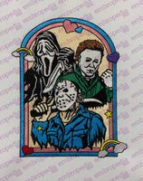 Friday The 13th Embroidery File 4 sizes