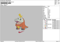 Fuececo Embroidery File 6 sizes