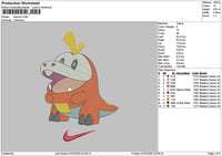 Fuececo Embroidery File 6 sizes