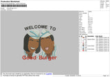 Custom Embroidery Good Burger