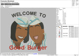 Custom Embroidery Good Burger
