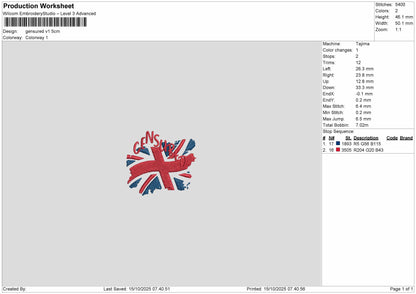 Gen sured 2 version Embroidery File