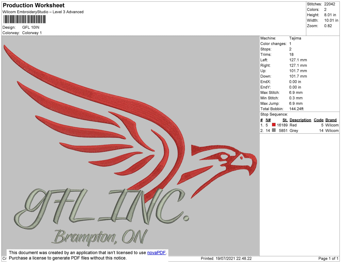 GLF INC Embroidery File 3 size
