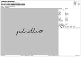 Godmothertext Embroidery File 6 sizes